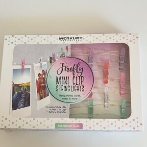 Fairy light clip deco